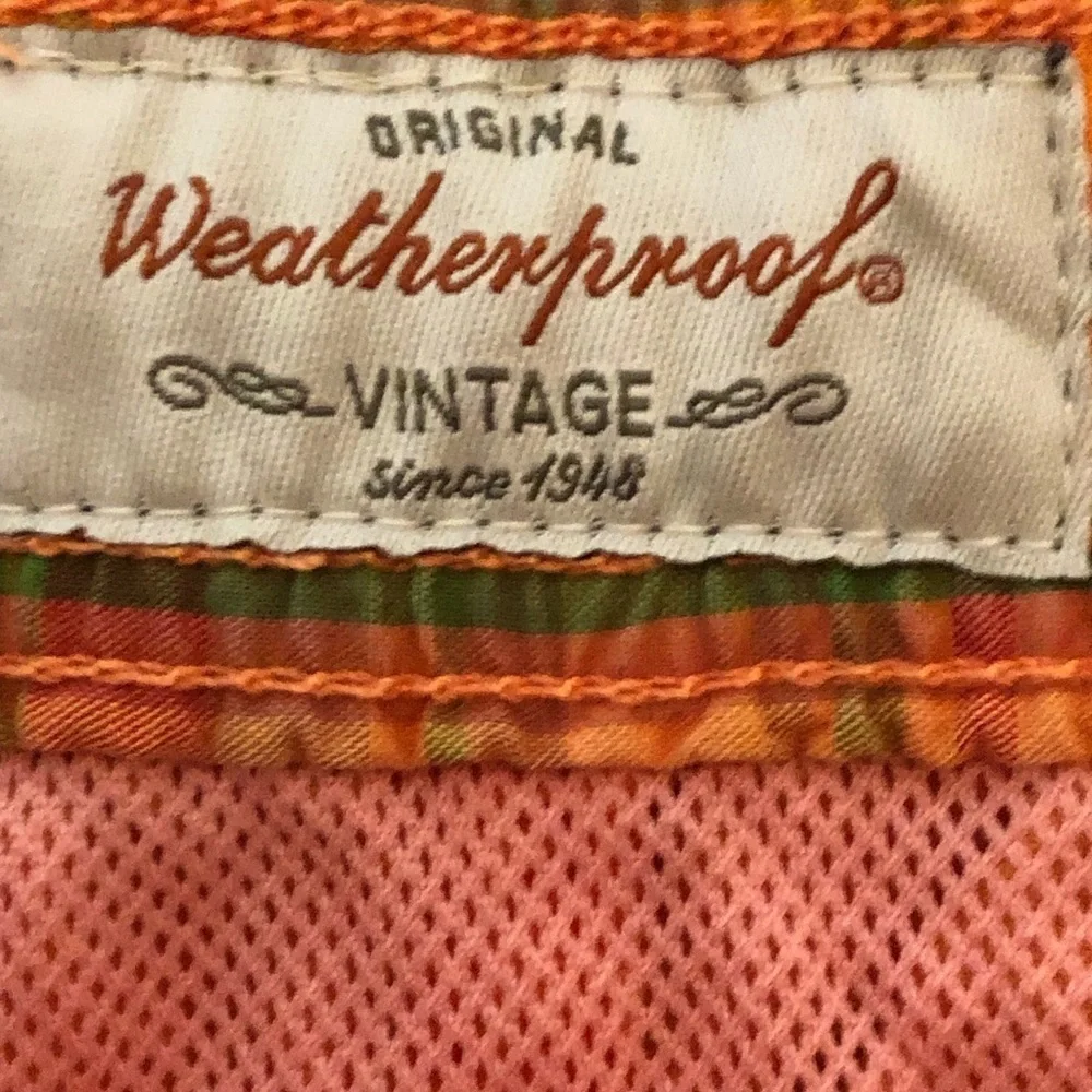 Weatherproof Vintage Men's Swim Trunks with Lining Orange Size XXXXLT NWT